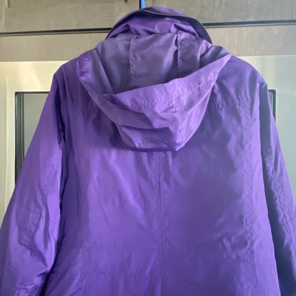 a.n.a. Royal Purple Puffer Jacket. - Picture 4 of 5